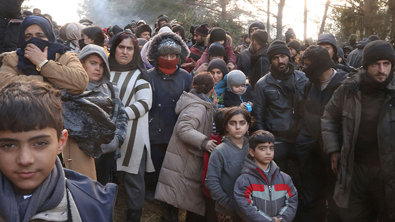 Ο Π.Ο.Υ. δηλώνει «πολύ ανήσυχος» για την κατάσταση της υγείας των μεταναστών στα σύνορα Λευκορωσίας-ΕΕ